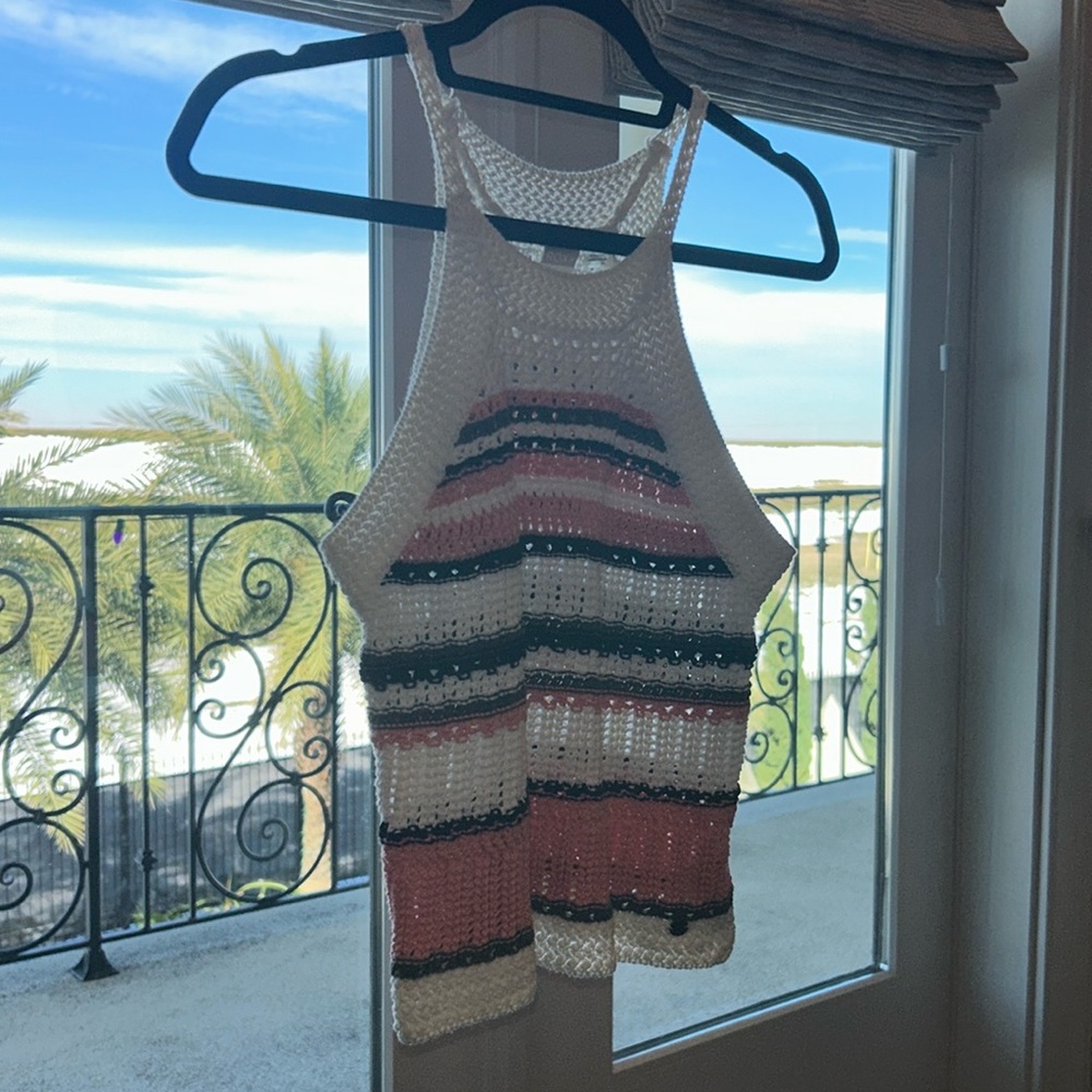 Roxy- Crochet Tank